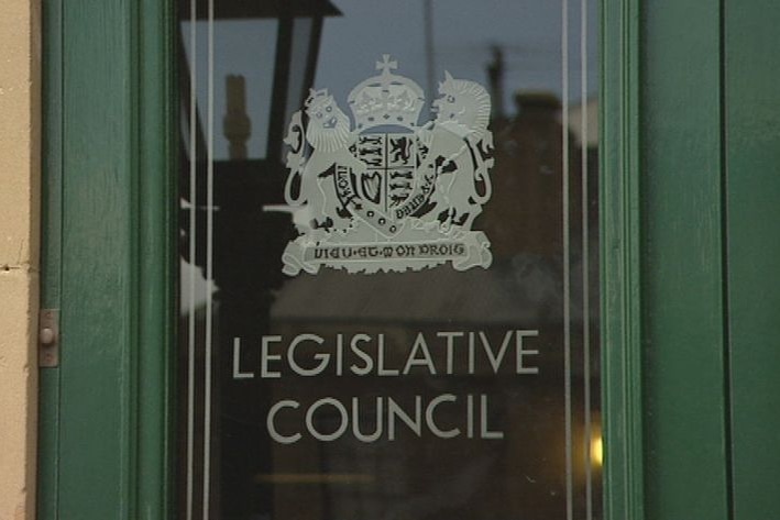 Entrance to Tasmania's Legislative Council