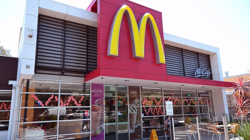 McDonald's fast food restaurant in Sydney