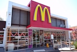 McDonald's fast food restaurant.