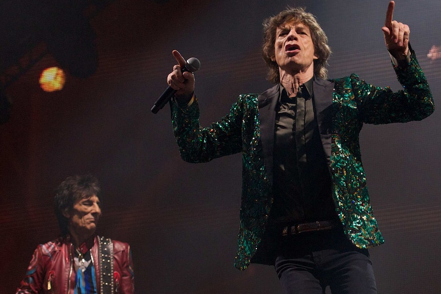 Rolling Stones debut at Glastonbury