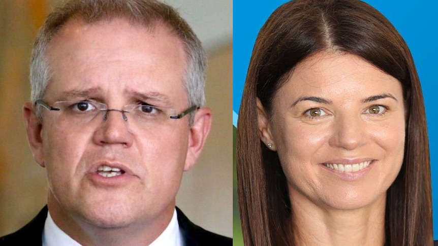 Scott Morrison and Fiona Martin