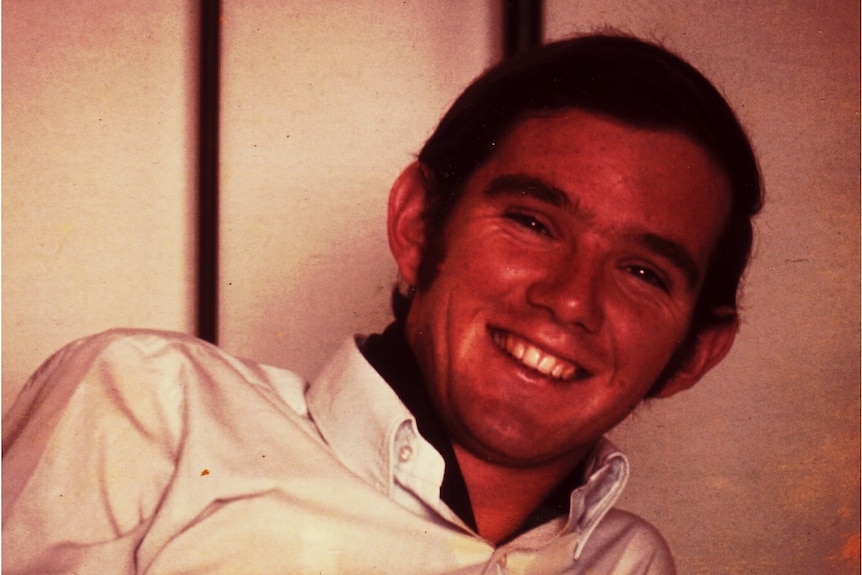 Queensland gay rights advocate Bill Rutkin, as a younger man
