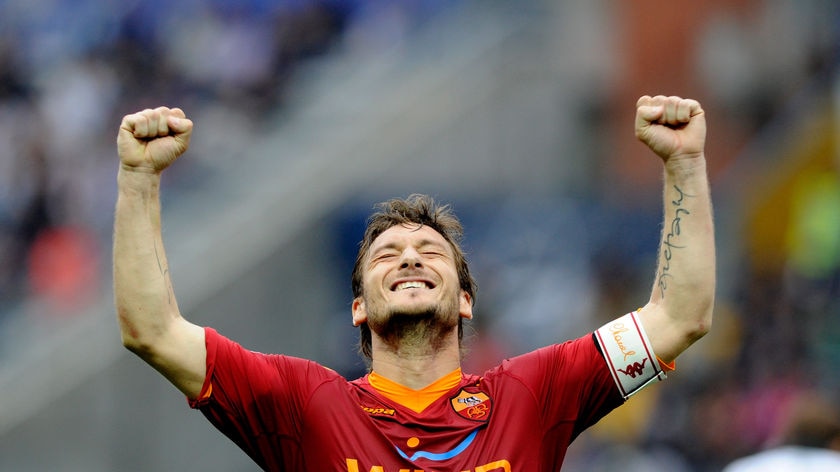 Francesco Totti put his hand up to be considered for Italy's World Cup squad.