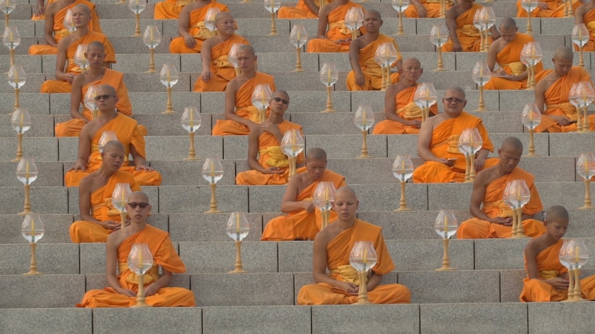Monks in Thailand.