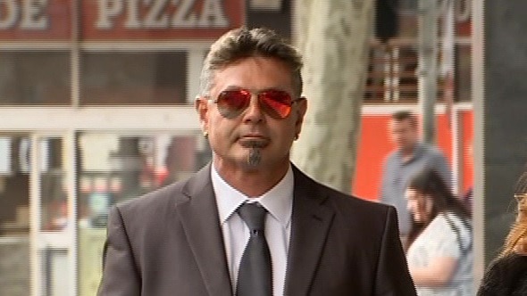 Michael Diamond is appealing against three firearm convictions.