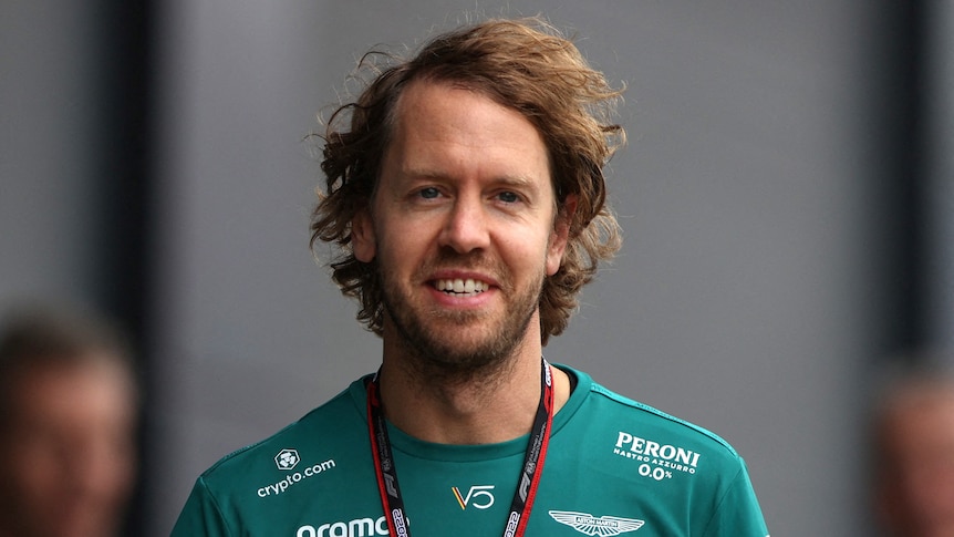 Formula One driver Sebastian Vettel