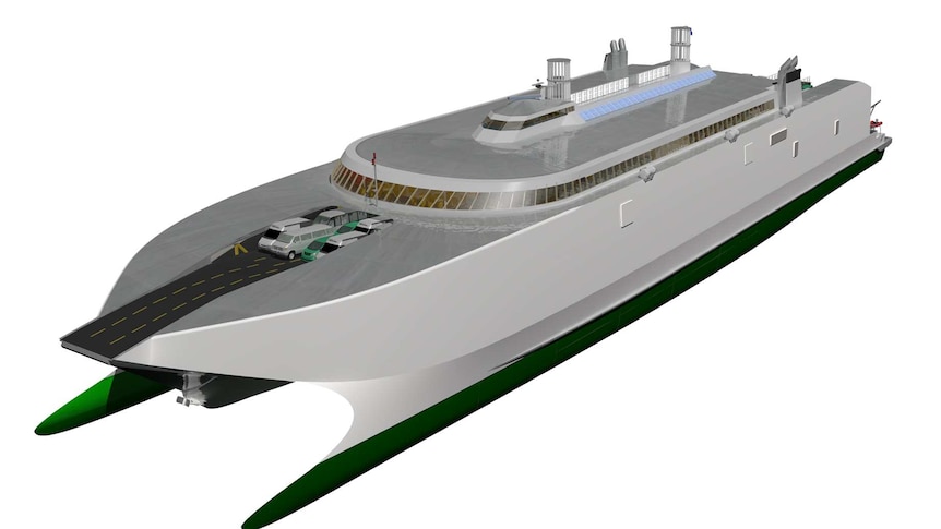 Incat has plans for a new 130 metre fast ferry