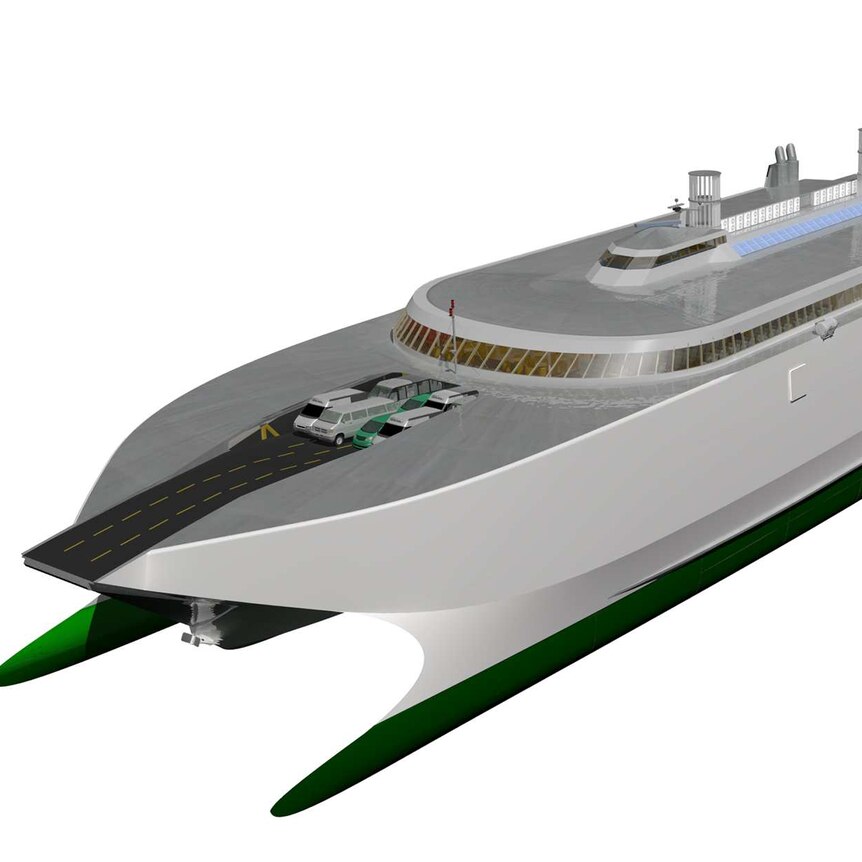 Incat has plans for a new 130 metre fast ferry