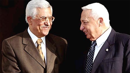Ariel Sharon and Abu Mazen