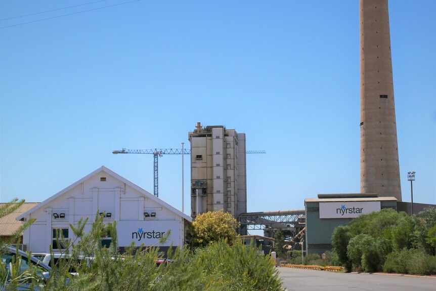 Nyrstar lead smelter at Port Pirie, SA. 