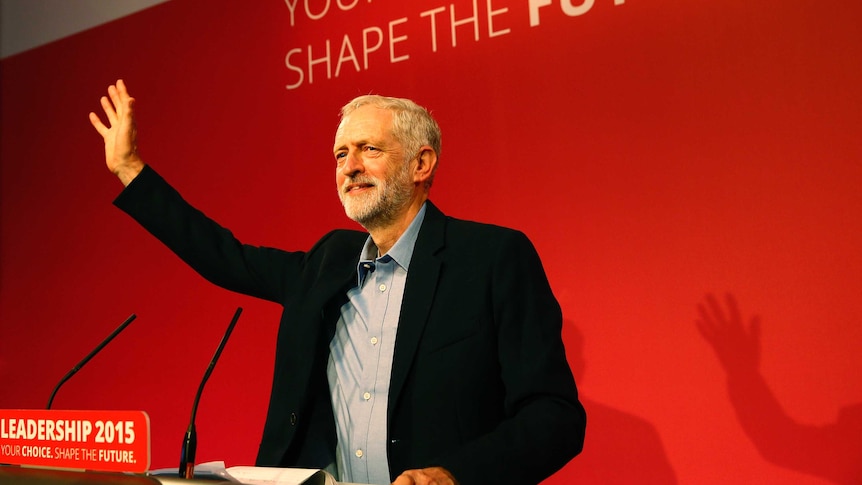 The new leader of Britain's opposition Labour Party Jeremy Corbyn