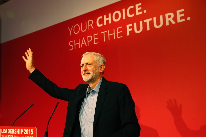 The new leader of Britain's opposition Labour Party Jeremy Corbyn