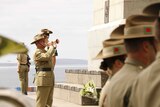 Remembrance Day Hobart last post 2015