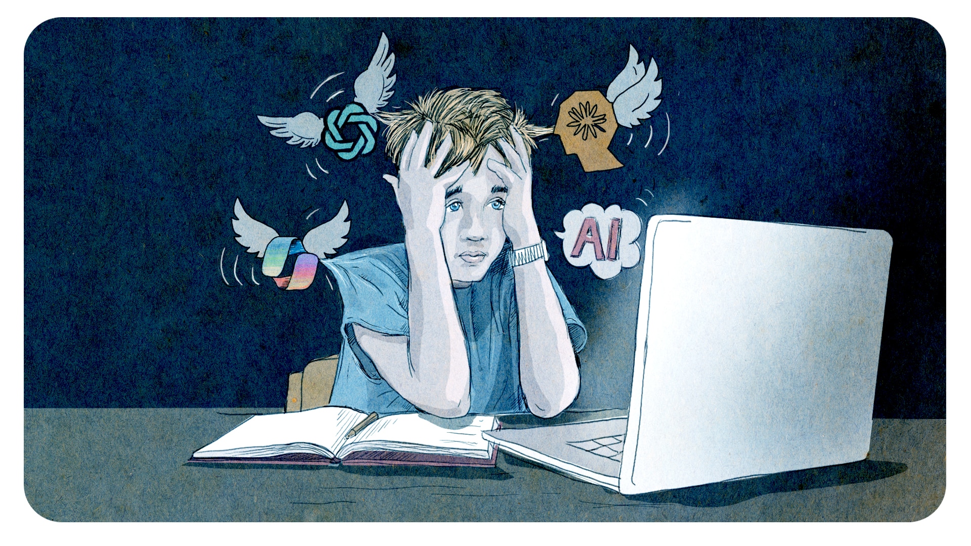 Young people pushing back against artificial intelligence