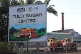 sugar mill with sign