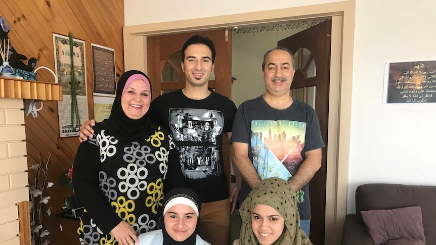 Heetham Hekmat and his family