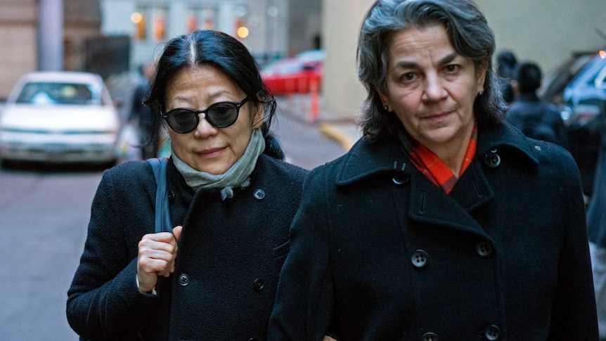 Sheri Yan leaves federal court in New York