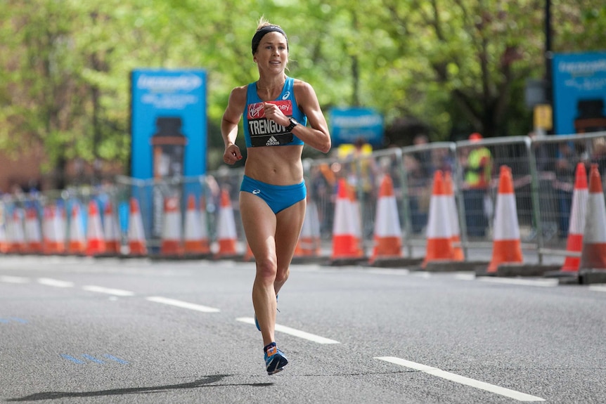 Trengove at London Marathon