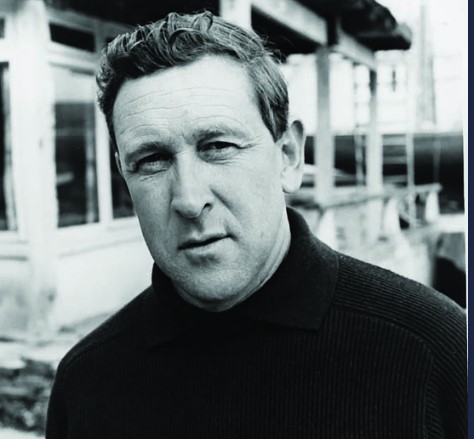 Gordon Ingate in black and white