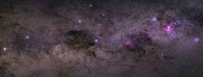 Southern sky widefield