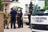 Bomb squad arrive at neighbourhood of French Alp victims