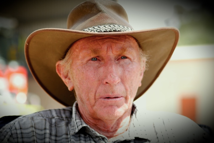 Farmer with hat