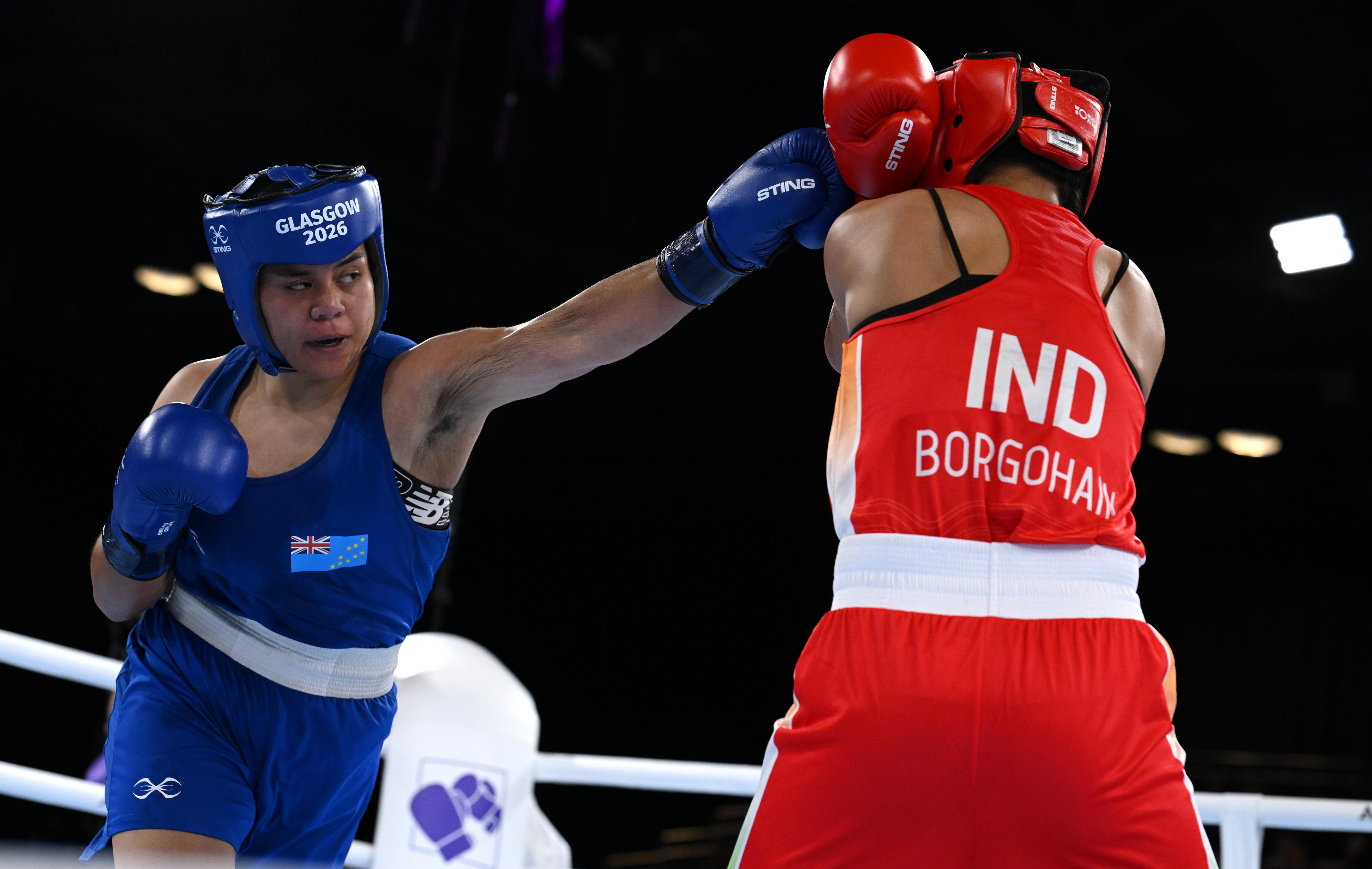 Boxer earns Tuvalu's first ever Comm Games medal without winning fight