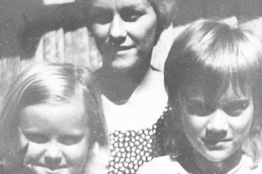 Family photo of suspected murder victims Barbara McCulkin (centre) and her two daughters, Leanne (left) and Vicki (right)