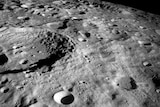 Lunar far side craters and rough terrain