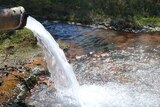 Hot artesian water in western Queensland