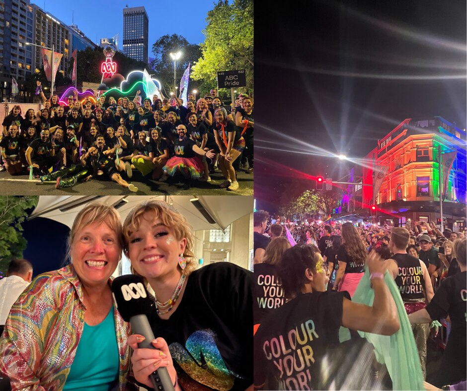 Rainbow pride: ABC Canberra goes to Mardi Gras - ABC listen