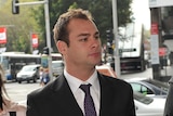 Cleared: Brett Stewart smiled and cried with relief as the verdict was read out, putting his head in his hands (file photo).