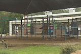 The three children received bites to their legs in the playground attack.
