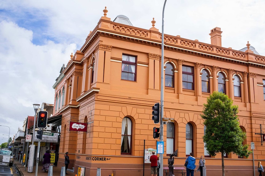 Heritage building converted to museum.