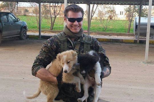 Ashley Johnston, 28, was a Canberra postman and Army reservist who travelled to Syria to fight Islamic State.