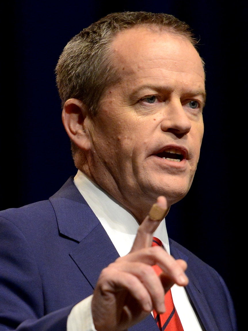 Bill Shorten speaks at ALP National Conference