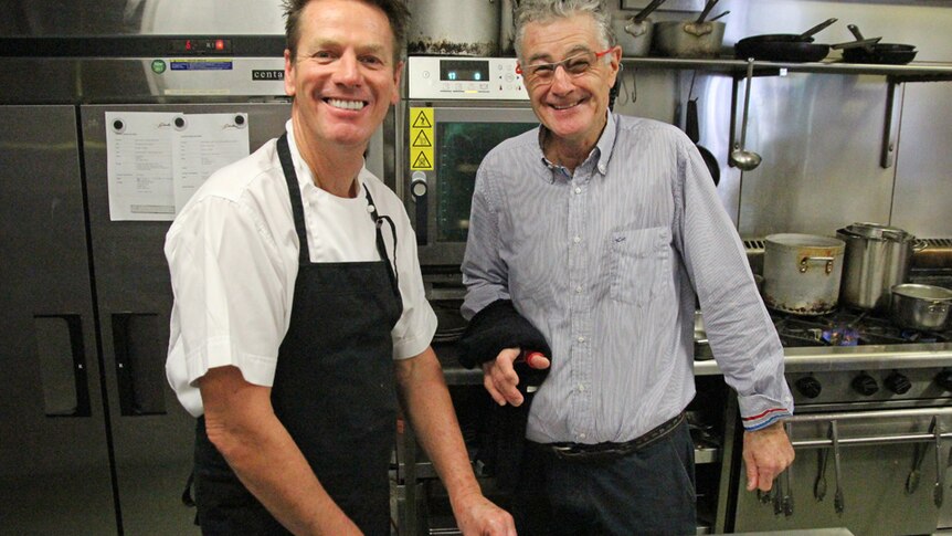 Gold Coast Cafe Catalina owner Charlie Whitcombe and head chef Laurence Griffen