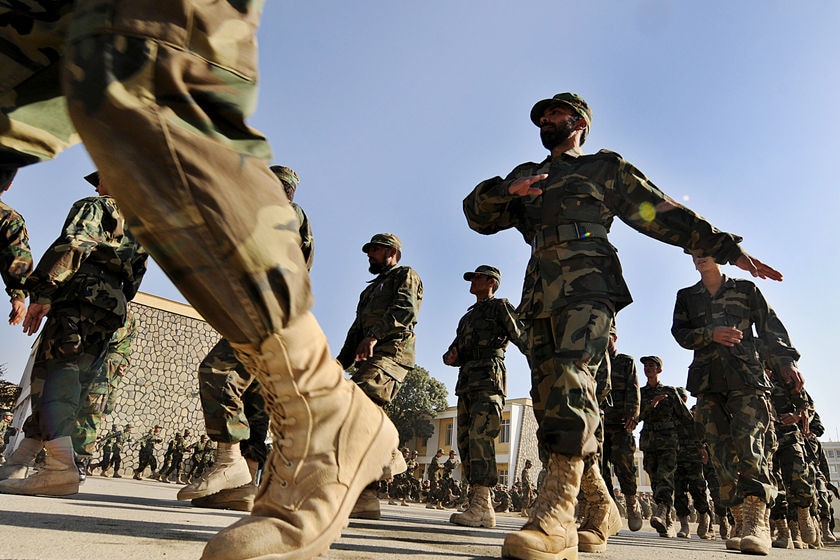 Afghan National Army soldiers (Shah Marai: AFP)