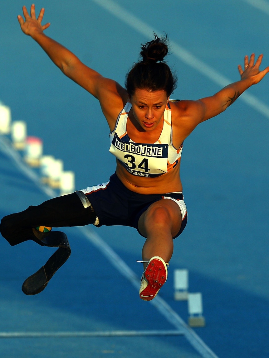 Australian long jumper Kelly Cartwright