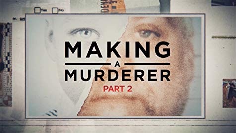 A title screen of "Making a Murderer"