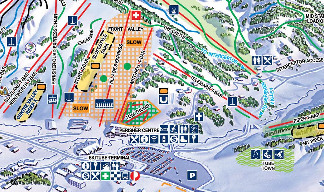 Perisher tobogganers confused as lack of snow closes play area amid