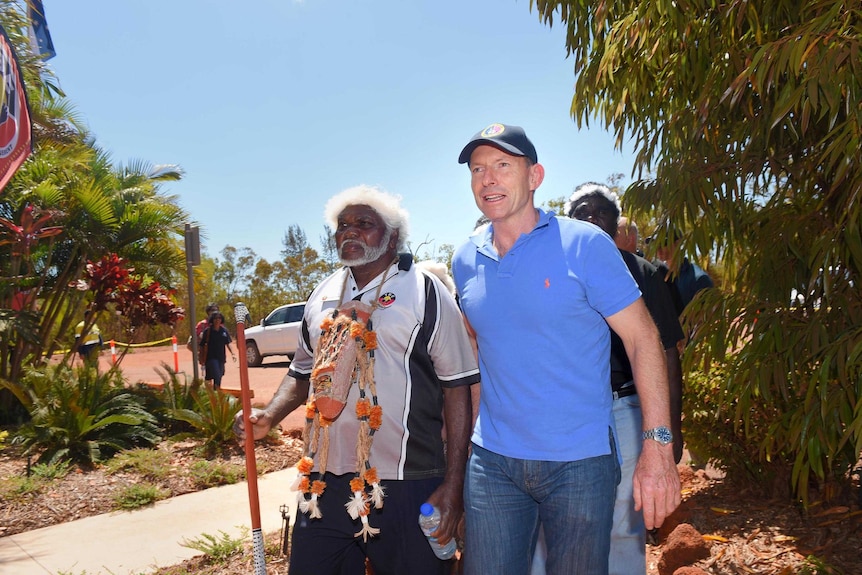 Tony Abbott in Nhulunbuy