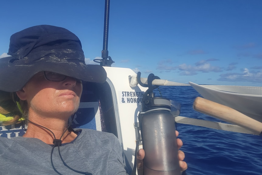 Rosie Arnel on the Atlantic Rowing Challenge