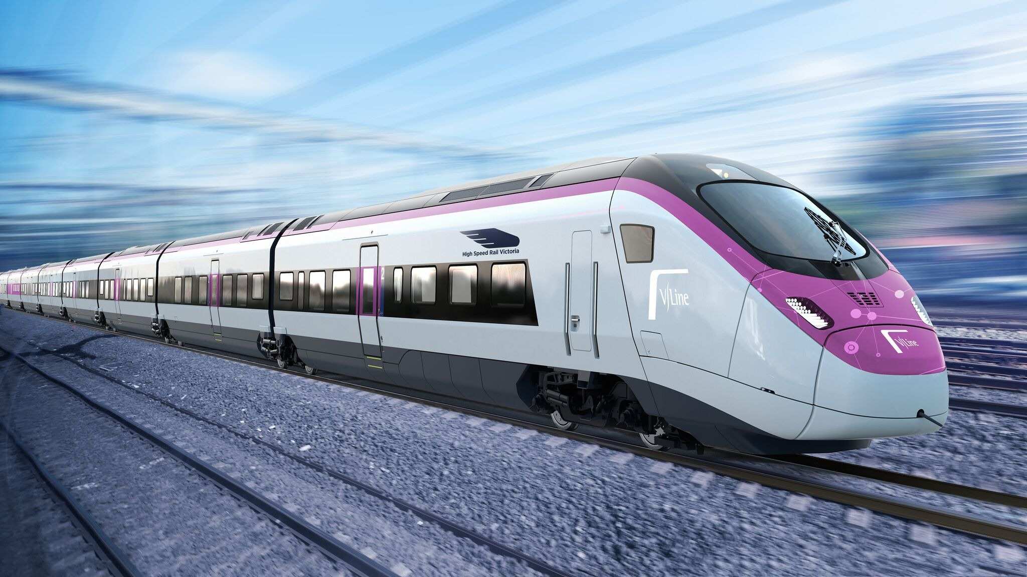 High speed rail network on track