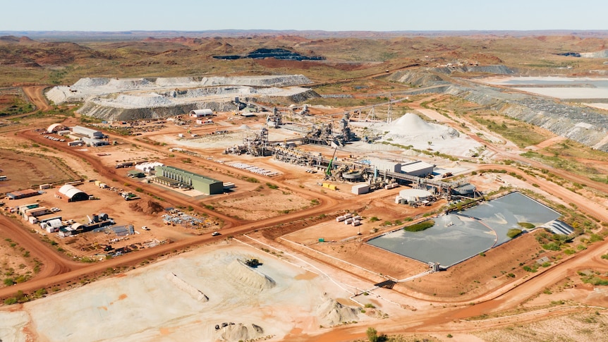 Mine site in the Pilbara