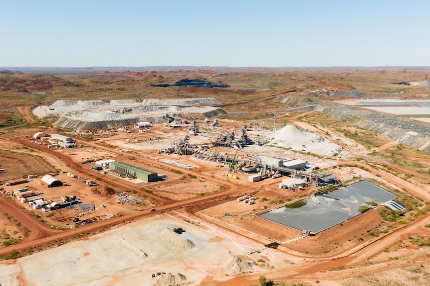 Mine site in the Pilbara