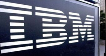 The IBM logo.