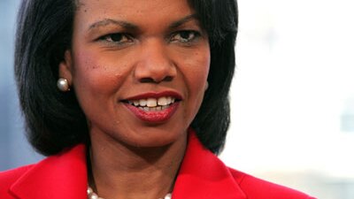 Gaddafi was vocal about his admiration for Condoleezza Rice