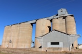 Peak Hill grain silo structure.