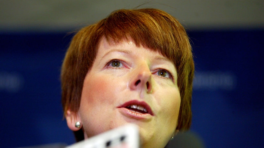 Deputy Labor leader Julia Gillard